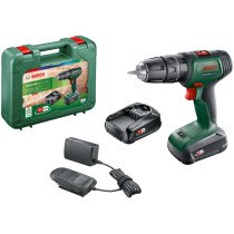 Bosch UniversalImpact 18V Hammer Drill 2x2.0Ah Batteries