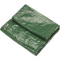 Clarke 6471282 TRP20/40GB Green Polyethylene Tarpaulin 20x40ft / 6x12m