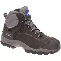 Himalayan 4103 Black Nubuck Leather S3 SRC Metal Free Safety Boot