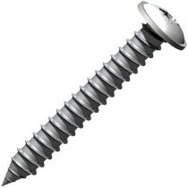 Timco 4295CFASS Stainless Steel 4.2 x 9.5 (8 x 3/8) PZ2 Self Tapping Flange Head Screw (Box of 200)