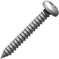 Timco 4825CPASS Stainless Steel 4.8 x 25 (10 x 1) PZ2 Self Tapping Pan Head Screw (Box of 200)