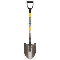 Draper 43216 RPSFG Round Point Shovel with Fibreglass Shaft