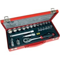 CK T4656 Socket Set 3/8" Drive Metric 23 Piece