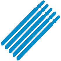 Clarke 6462195 5Pcs 6 TPI Fast Cut Jigsaw Blades for Wood