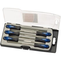 Draper 47817 DF6/SG 6 Piece 150mm Soft Grip Diamond Needle File Set