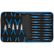Draper 48958 PSP16 Precision Pliers And Screwdriver Set (16 Piece)