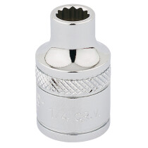 Draper 49015 D-AF 3/8" Square Drive Hi Torq® 12 Point Socket (1/4")