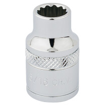 Draper 49016 D-AF 3/8" Square Drive Hi Torq® 12 Point Socket (5/16")