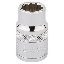 Draper 49017 D-AF 3/8" Square Drive Hi Torq® 12 Point Socket (3/8")