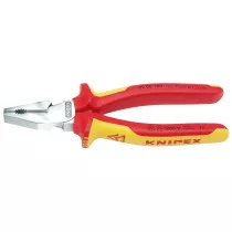 Knipex 02 06 180 180mm VDE Fully Insulated High Leverage Combination Pliers 49168