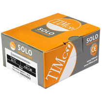 5.0mm x 80mm Solo Woodscrew SQ2 CSK - BZP (Box of 200) 50080SQSZ Timco