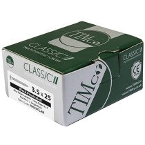 5.0mm x 30mm Classic Screw PZ2 CSK - BLACK (Box of 200) 50030CLAB Timco