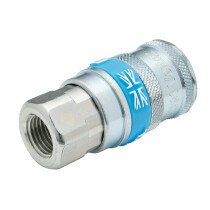 Draper 51384 A91CF02 BULK 1/4" BSP Taper Female Thread Vertex Air Coupling (Sold Loose)