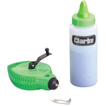 Clarke 1801402 CHT402 2 Piece 30m Chalk Line Kit
