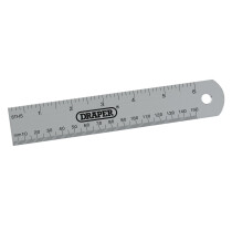 Draper 52396 D19 152mm/6"Aluminium Rule