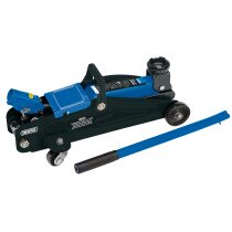 Draper 54635 TJ2LD/BB Trolley Jack With Carry Case, 2 Tonne