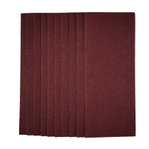Draper 55964 SSA6 1/2 Sanding Sheets, 115 X 280mm, 40 Grit (Pack Of 10)