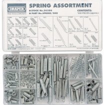 Draper 56380 SPRING/200 200 Piece Compression and Extension Spring Assortment