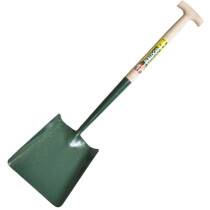 Bulldog 5SM2T Solid Socket No.2 Square Shovel