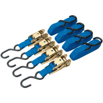 Draper 60960 RTDSB/4 375kg 4 Piece Ratcheting Tie Down Strap Set