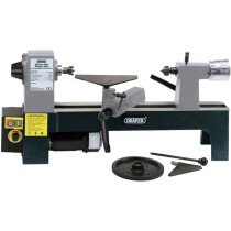 Draper 60988 WTL330A 250W 230V Variable Speed Mini Wood Lathe