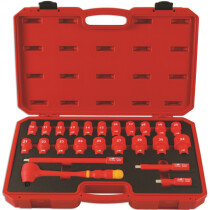 Laser 6147 Insulated Socket Set 1/2" Drive 24 Piece