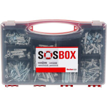 Fischer 533629 SOS-Box Wall Plug S + FU + Screws