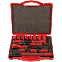 Laser 6148 Insulated Socket Set 3/8" Drive 16 Piece