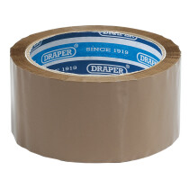 Draper 63388 TP-PACK 66m x 50mm Packing Tape Roll