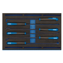 Draper 63494 IT-EVA23 Long Reach Hook and Pick Set in 1/4 Drawer EVA Insert Tray (6 Piece)