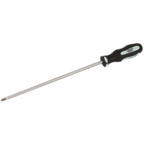 Draper 63595 996CS/PT 'Pound Thru' Cross Slot No.2 x 250mm Long Soft Grip Screwdriver