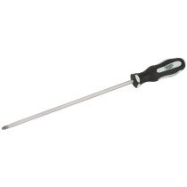 Draper 63596 996PZ/PT 'Pound Thru' PZ Type No.2 x 250mm Long Soft Grip Screwdriver