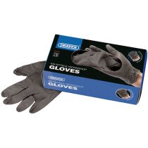 Draper 63760 NGBLK-100L Workshop Nitrile Gloves (Box of 100)