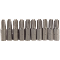 Draper 64087 25CS/10/B No.3 1/4" Hex. Cross Slot Insert Bit 25mm Long x 10