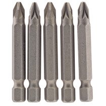 Draper 64283 50PZ/5/B No.2 1/4" Hex. PZ Type Insert Bit 50mm Long x 5