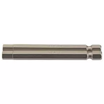 Draper 64340 75HX/2/B 6mm 1/4" Hex. Hexagonal Insert Bit 75mm Long x 2
