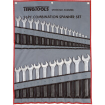 Teng Tools 6526MM 26 Piece Metric Combination Spanner Set