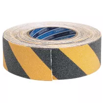 Draper 65440 TP-S/GRIP/HZ 18m x 50mm Black and Yellow Heavy Duty Safety Grip Tape Roll