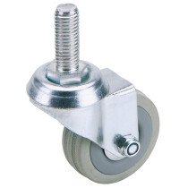 Draper 65470 60250B 50mm Dia. Swivel Bolt Fixing Rubber Castor  S.W.L 50kg