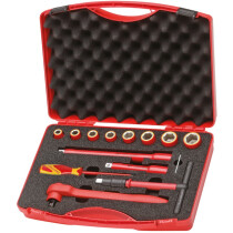 Gedore 6602560 VDE 1/2" Drive Tool Set 14 Piece VDE 1001