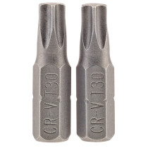 Draper 66435 25TX/2/B T30 1/4" Hex. TX Star® Insert Bit 25mm Long x 2