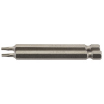 Draper 66830 75TX/2/B T8 1/4" Hex. TX Star® Insert Bit 75mm Long x 2