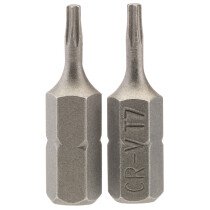 Draper 66421 25TX/2/B T7 1/4" Hex. TX Star® Insert Bit 25mm Long x 2