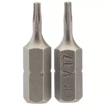 Draper 66421 25TX/2/B T7 1/4" Hex. TX Star® Insert Bit 25mm Long x 2
