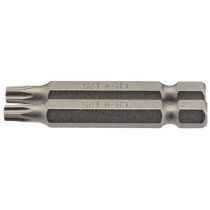 Draper 66489 50TX/2/B T25 1/4" Hex. TX Star® Insert Bit 50mm Long x 2