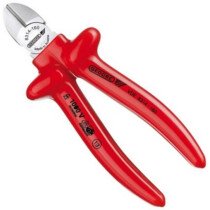 Gedore 6743540 140mm VDE Side Cutter with Dipped Insulation VDE 8314-140