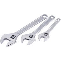 Draper 67642 RL-AW3 3 Piece Adjustable Wrench Set