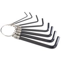 Draper 68002 RL-HK 8 Piece Metric Hexagon Key Set