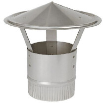 Clarke 6910230 5" Stainless Steel Flue Cowling