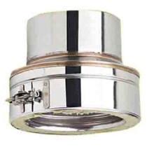 Clarke 6911260 6" To 6" Appliance Connector Vitreous To Stainless